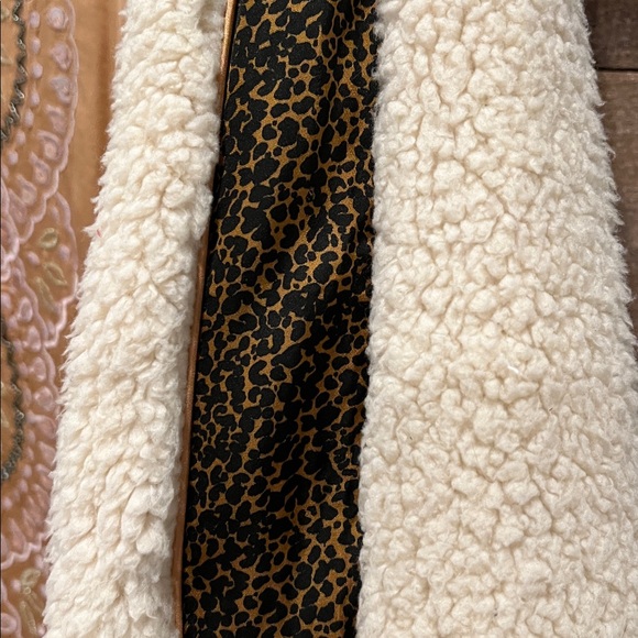 NWT Free People Women's Wicked Games Reversible Jacket Liquid Sand Size XL - Picture 6 of 11